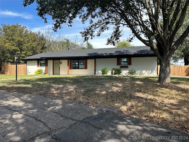 view of ranch-style house