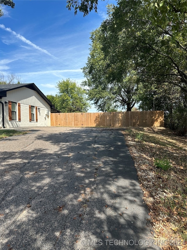 view of side of home