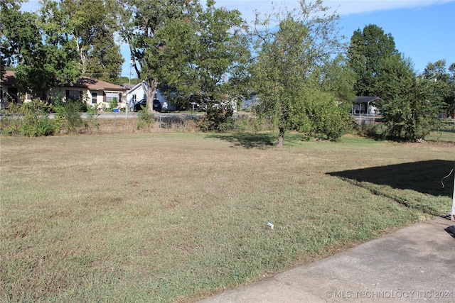 view of yard