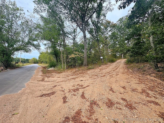 view of road