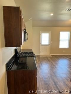 kitchen featuring hardwood / wood-style flooring