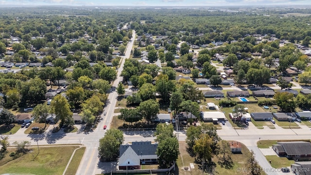 drone / aerial view