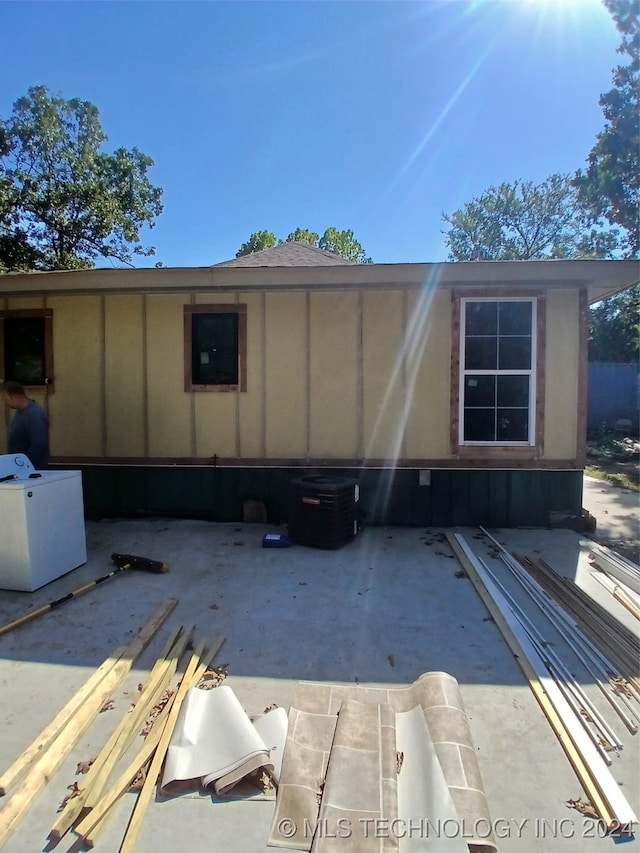 back of house featuring a patio area