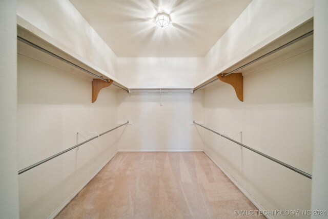 1202 SW 9th St, Wagoner, OK 74467 - walk in closet featuring light colored carpet