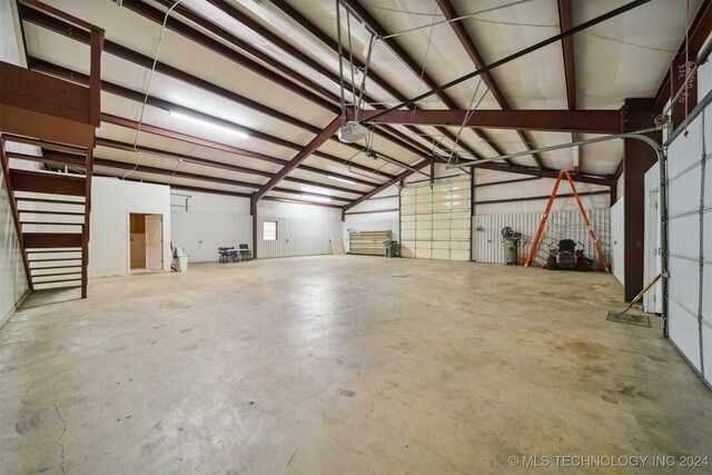 1202 SW 9th St, Wagoner, OK 74467 - garage with a garage door opener