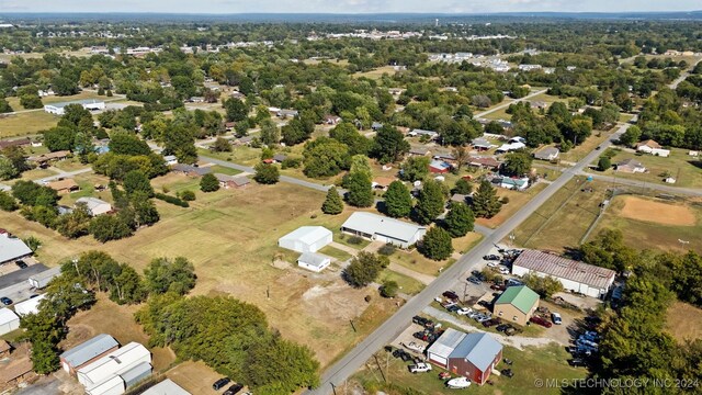 1202 SW 9th St, Wagoner, OK 74467 - bird's eye view