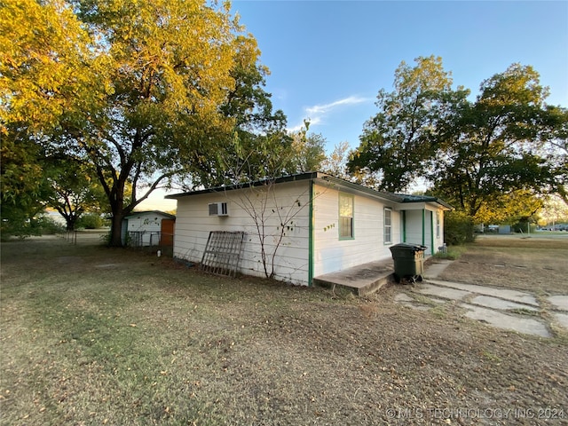 view of side of property