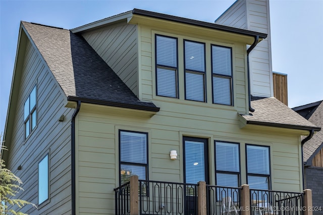 view of rear view of house