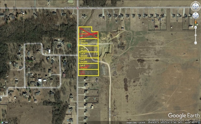 5448 S Gulick St, Muskogee OK, 74403 land for sale