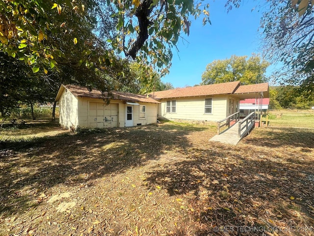 view of back of house