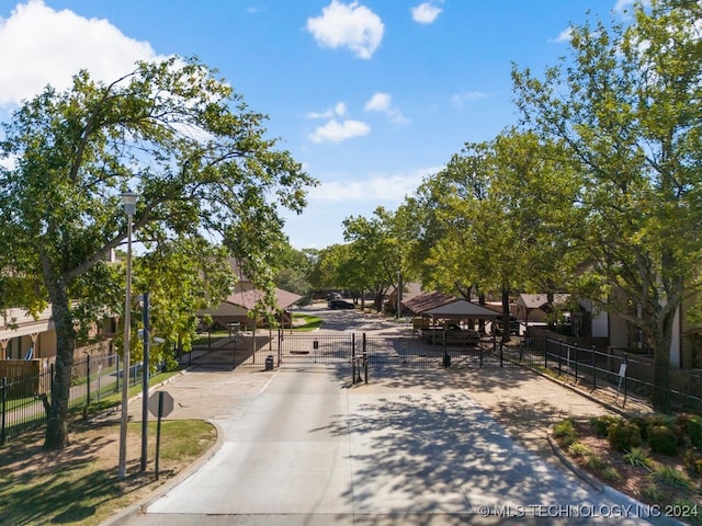 view of road