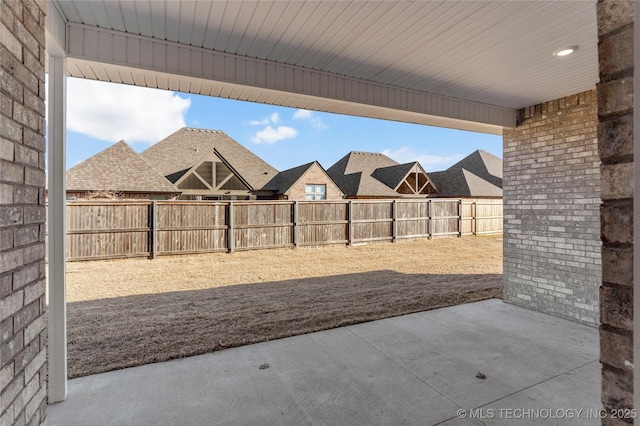 2804 E Northampton St, Broken Arrow, OK 74014 - fenced backyard featuring a patio