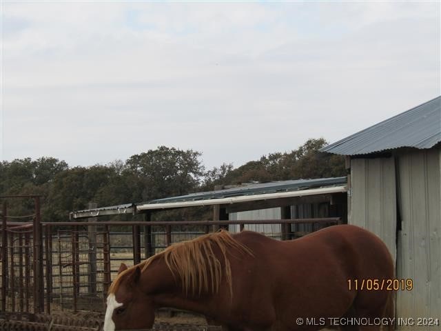 view of stable