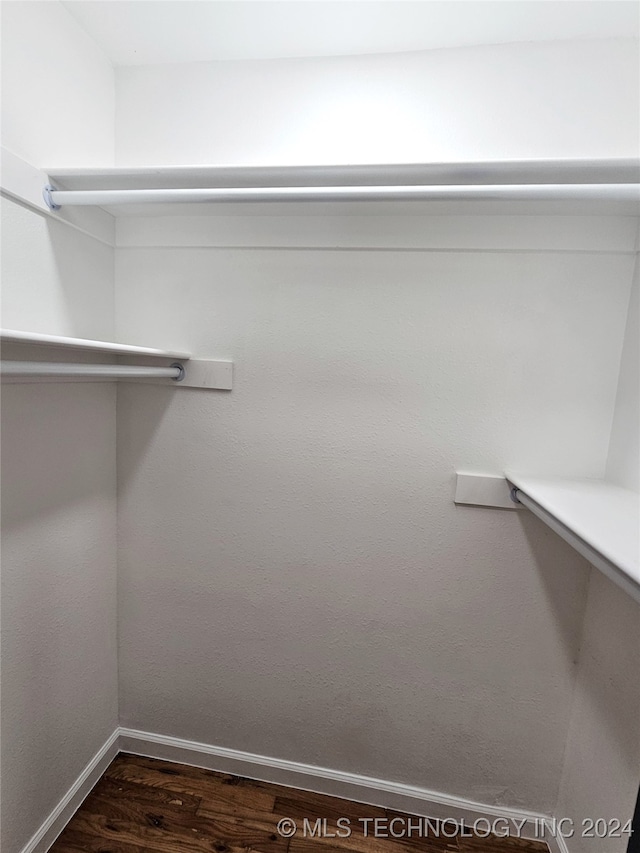 2532 N Martin Luther King Jr Blvd, Tulsa, OK 74106 - spacious closet with dark wood-type flooring