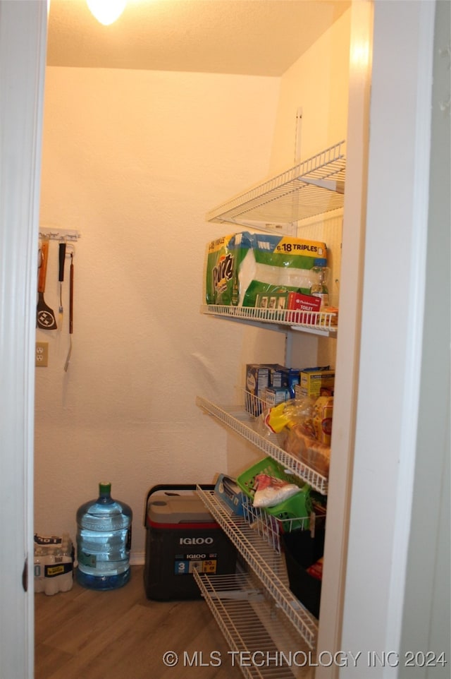 view of pantry