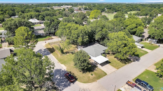 711 NW Elizabeth St, Ardmore, OK 73401 - birds eye view of property
