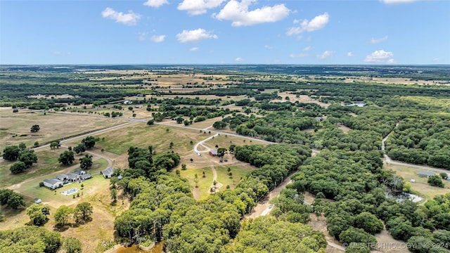 6126 Kings Rd, Ardmore, OK 73401 - drone / aerial view