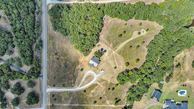 6126 Kings Rd, Ardmore, OK 73401 - aerial view of property and surrounding area