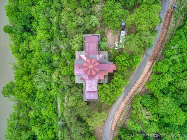 drone / aerial view