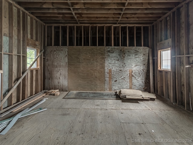 miscellaneous room featuring a wealth of natural light