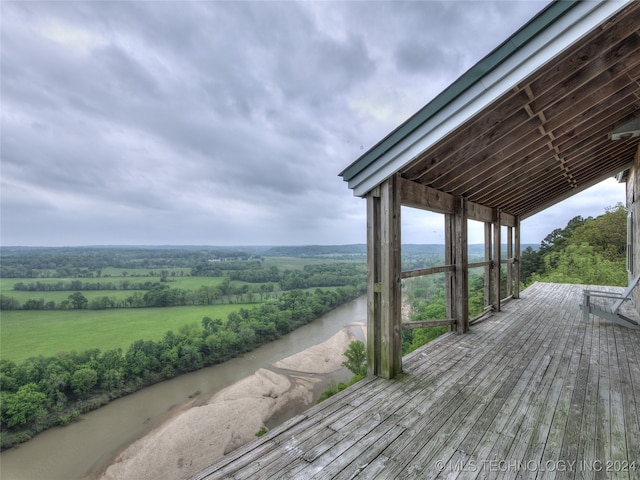 view of deck