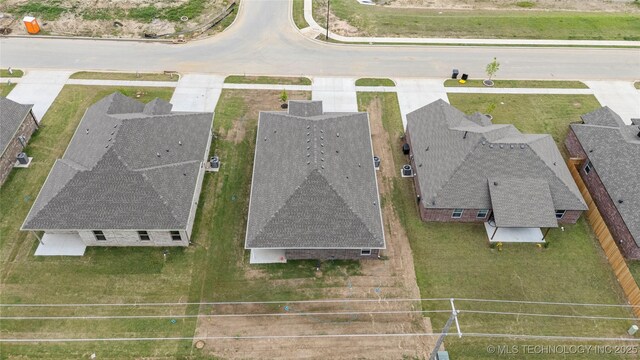 10812 S 274th Ave E, Coweta, OK 74014 - bird's eye view