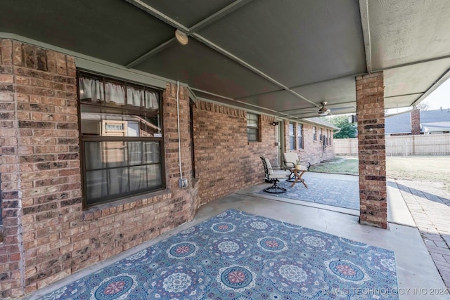 view of patio