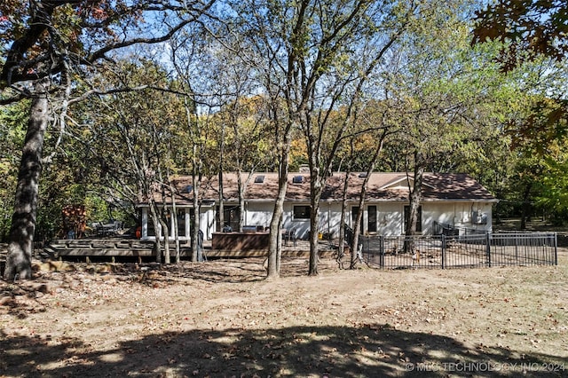 view of front of house