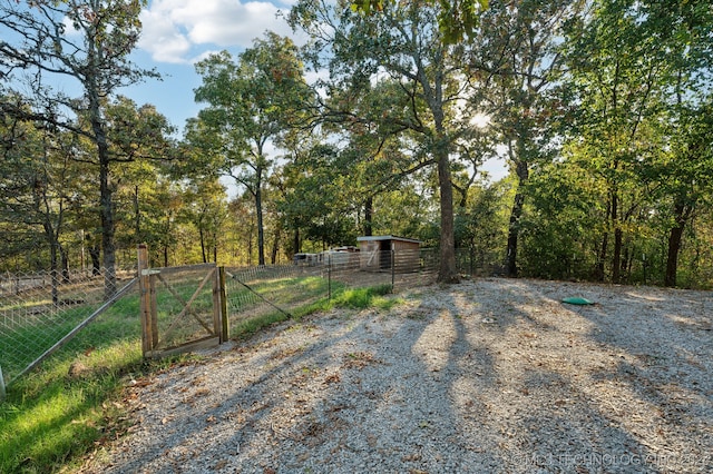 view of gate