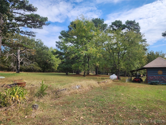 view of yard