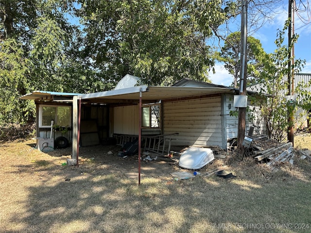 view of rear view of house