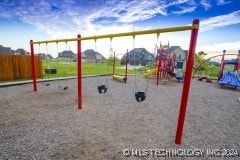 view of jungle gym