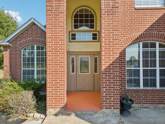 view of entrance to property