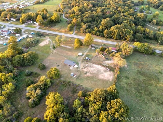 711 E Iowa, Whitefield, OK 74472 - bird's eye view