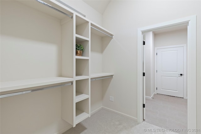 view of spacious closet