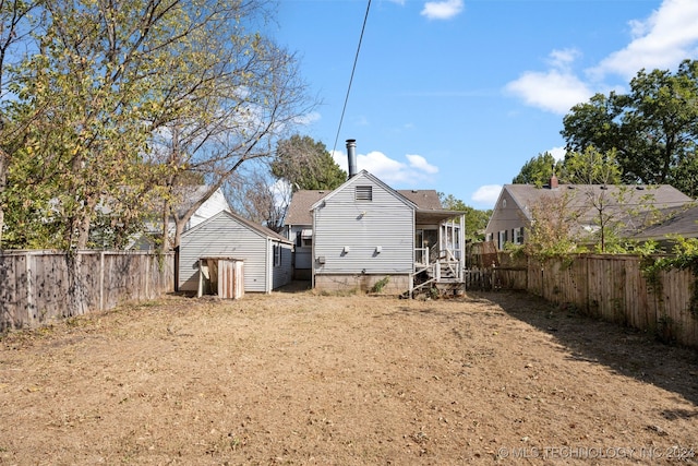 view of back of house