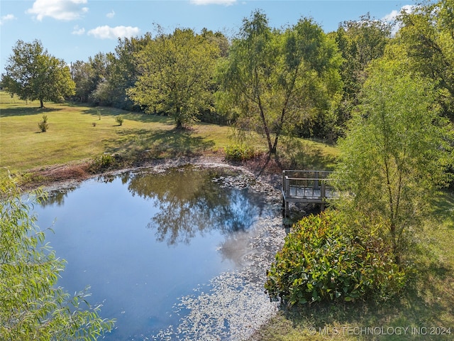 property view of water