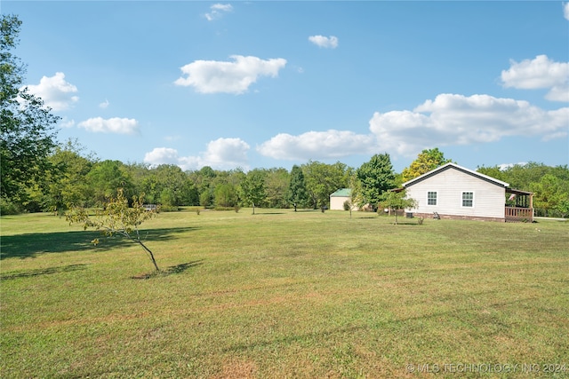 view of yard