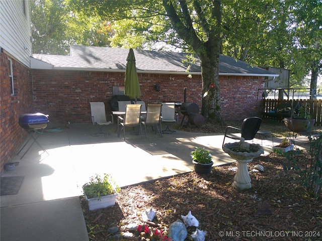 view of patio