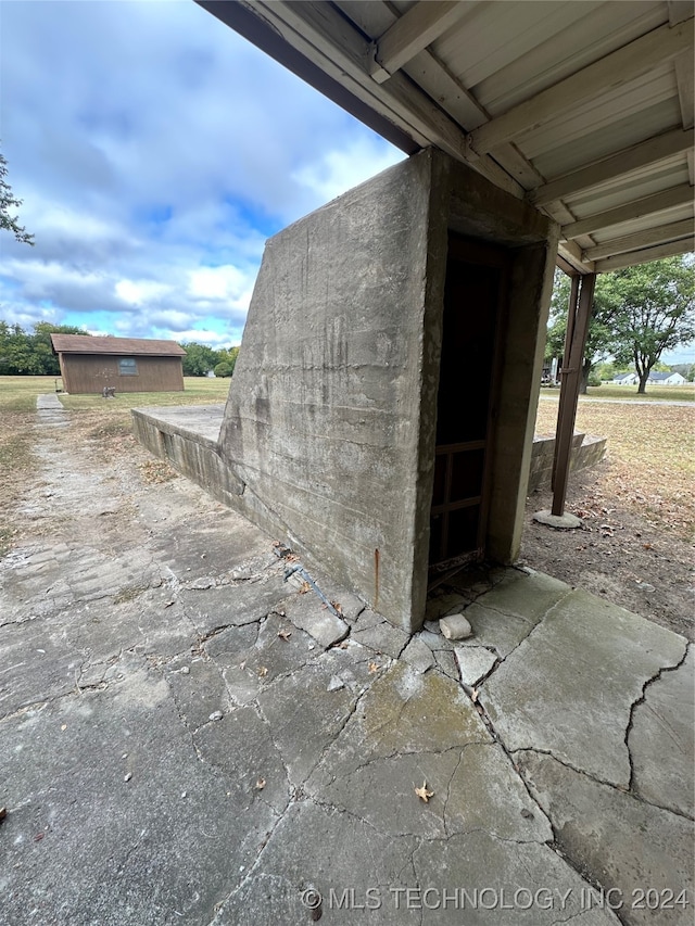 view of patio