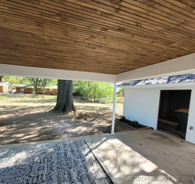 view of patio / terrace