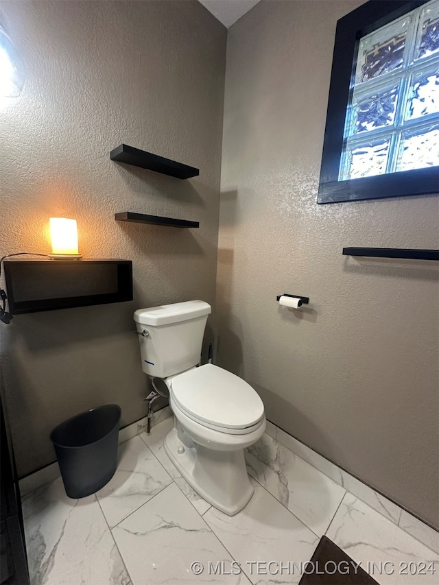 bathroom with toilet