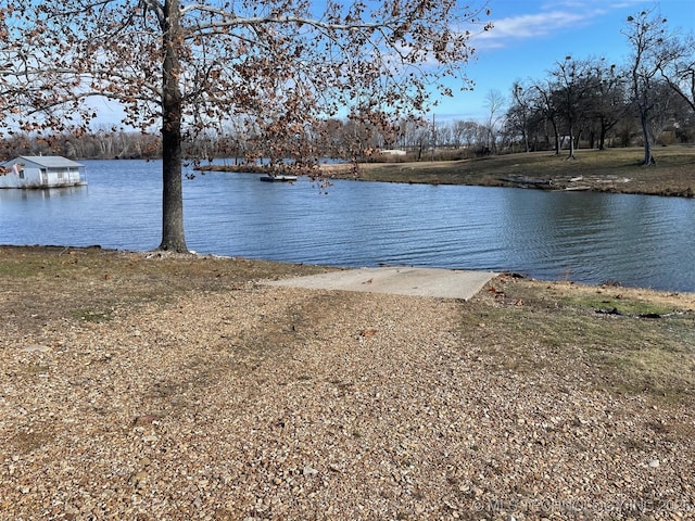 view of water feature