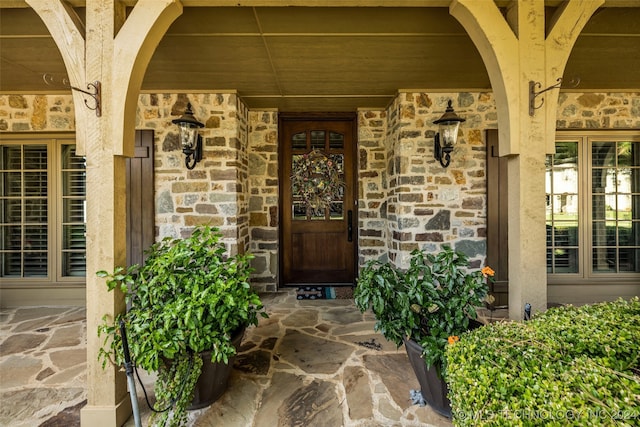 view of entrance to property