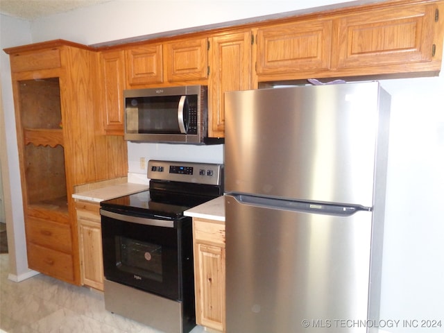 kitchen featuring stainless steel appliances