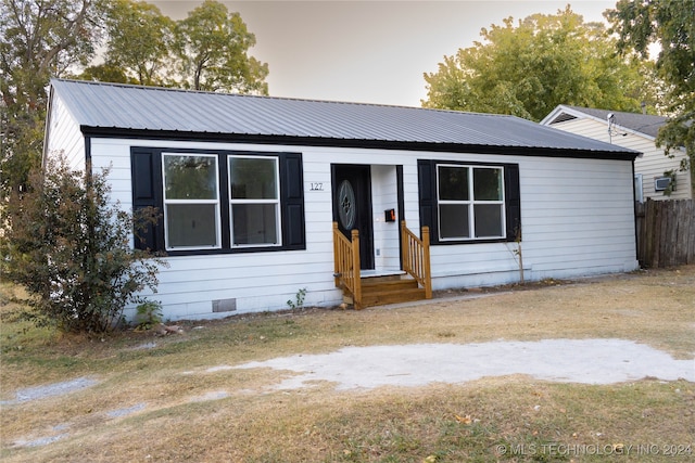 view of ranch-style home