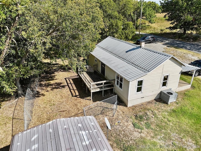 drone / aerial view
