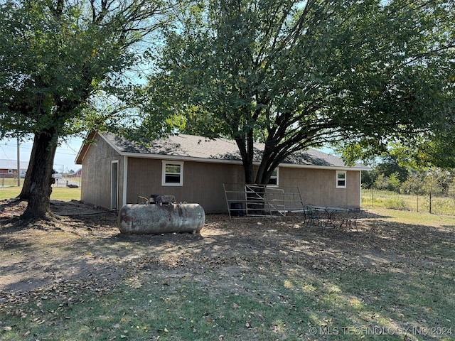 view of back of house