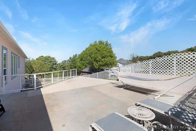 view of patio