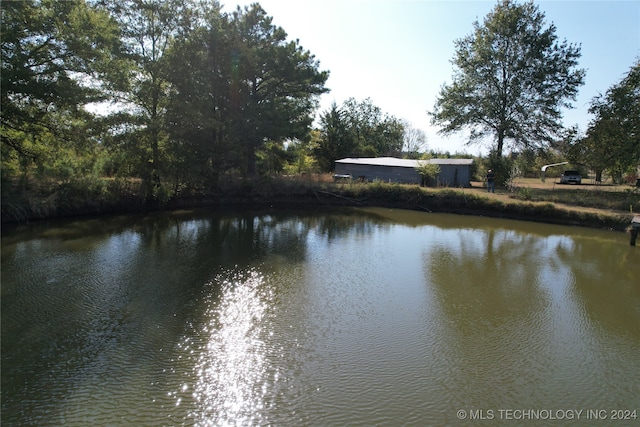 view of water feature